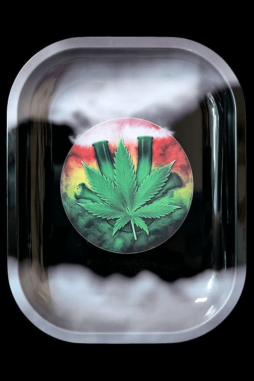 B18cm x H14cm Rolling Tray „Green Vibes“,