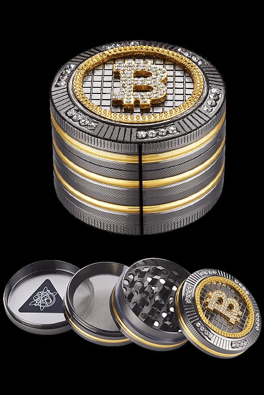 Ø50mm Champ High Bling Bling Bitcoin Grinder