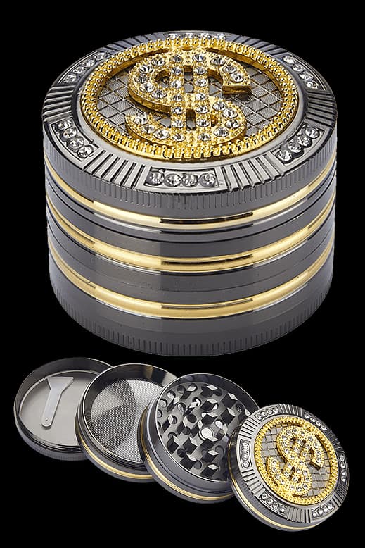 Ø50mm Champ High Bling Bling Dollar Grinder