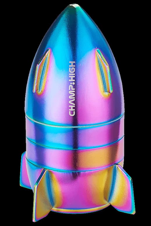 Grinder „Rakete“ Regenbogen