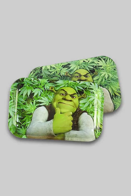 Rolling Tray aus Metall mit Magnetdeckel 27,5 x 17,5cm