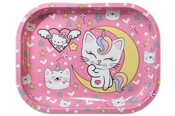B18cm x H14cm Rolling Tray „Unicorn Cat“