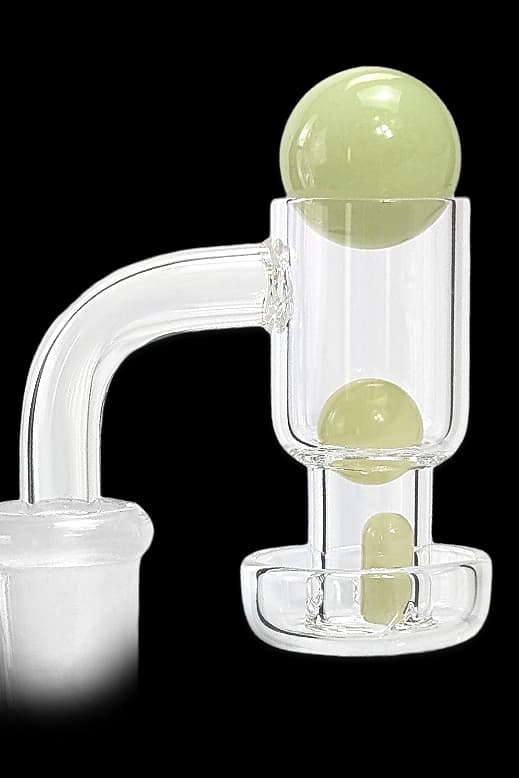 Terp Slurper Banger Set – Quarzglas, Glow Kugeln & Pill, 14,5 mm Schliff