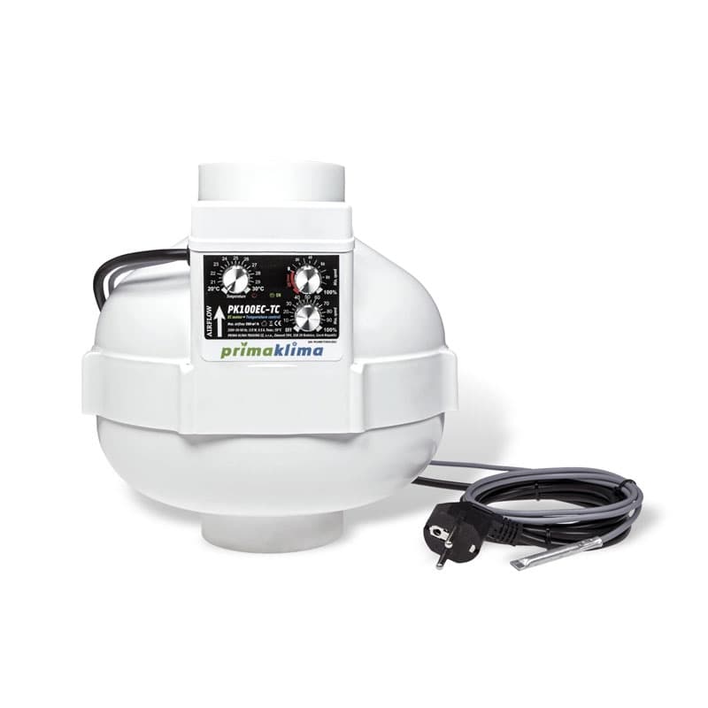PK-Absauganlage – Ø 100 mm – 280 m³/h – Kabelgebunden