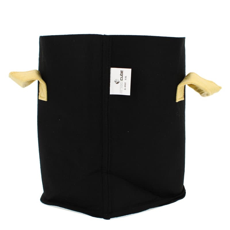 Greencube Textilbehälter – Schwarz 7 l