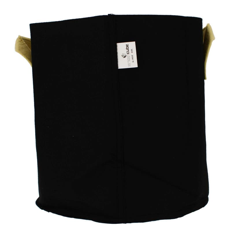Greencube Textilbehälter – Schwarz, 30 l